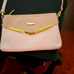 Joy &Iman pink crossbody purse